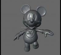 3D file Mickey Mouse and Minnie Mouse・Model to download and 3D