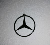 Mercedes Logo by David S, Download free STL model