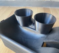 ⭐ Audi A3 8L Cup Holder Double Insert 3D Printed PETG High Resist Material