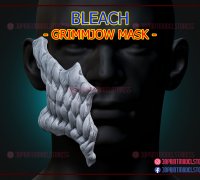 The Whole Hollow Mask - Kurosaki Ichigo - Bleach 3D model 3D printable
