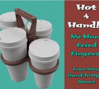 Free STL file Cup Holder for Starbucks Plastic Cups