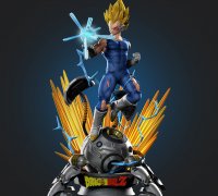 3D file Vegeta Final Flash・Model to download and 3D print・Cults