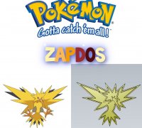 STL file POKEMON Zapdos Galar・3D printing model to download・Cults