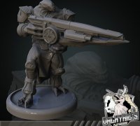 3D printer Hellsing Ultimate - Alucard - 28mm • made with Ender 3・Cults