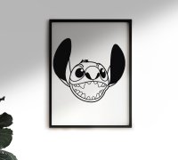 STL file Stitch Art Wall 🎨・3D print design to download・Cults