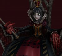 Alice Madness Returns Figure - 3D Print Model by M2SO
