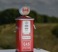 petrol pumps 3D Models to Print - yeggi