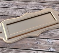 US General Angled Drawer Labels – 3D Prints