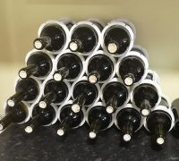 modular wine rack 3D Models to Print - yeggi