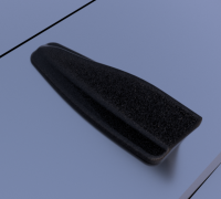 STL file Audi TT MK1 Fins for Rear Diffuser / Valance (3x fins Revised)  🚗・3D print design to download・Cults