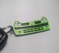 KEY RING HOLDER FOR CELL PHONE RENAULT CLIO 3D Print Model in Keychains  3DExport