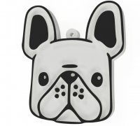 STL file DOG KEYRING・3D print object to download・Cults