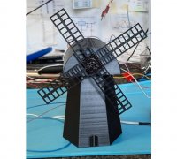 Fichier 3D gratuit Moulin à vent jouet prêt à être imprimé en 3d 🚗・Objet  pour imprimante 3D à télécharger・Cults