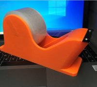 Classic Packing Tape Dispenser - Improved by Charleszard, Download free  STL model