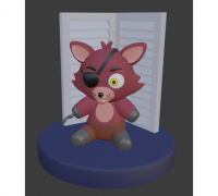Peluche Foxy - Download Free 3D model by Eire (@Eire) [5aafbc4]