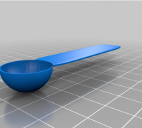 Free STL file 5g / 1.3 tsp scoop / creatine scoop 🔧・3D print