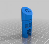 Free STL file Garlic Press Cleaner (Pampered Chef model K11) 🧄・3D print  model to download・Cults