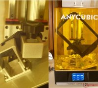 Rubber feet for Anycubic Photon Mono X 6Ks by CrooksUSA, Download free STL  model