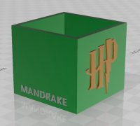 STL file Mandragora Creature - Harry Potter 👹・3D print design to  download・Cults