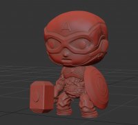 STL file Funko pop Iron Man 👨・3D printing design to download・Cults