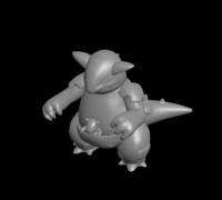 STL file Kangaskhan pokemon 🐉・3D printer design to download・Cults