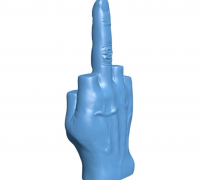 STL file Print-in-Place Collapsing Middle Finger 🖕・Design to download and  3D print・Cults