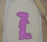 STL file Pink Panther Logo・3D printing idea to download・Cults