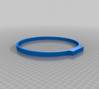 Embroidery Hoop Stand by Cygwulf, Download free STL model