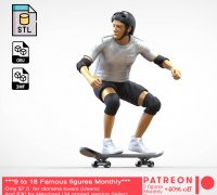 support mural skateboard 3D Models to Print - yeggi