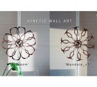 Kinetic Sculpture Wheel #11 Blender Animation Beautiful Patterns