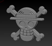 3D file One Piece 3D logo 🗿・3D printing template to download・Cults