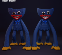 Free 3D file Flexi Wuggy ( poppy playtime ; Huggy Wuggy ) 🎮・Model to  download and 3D print・Cults