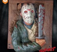 STL file JASON VOORHEES - FRIDAY THE 13TH TEALIGHT With Mask 🎬・3D printing  idea to download・Cults