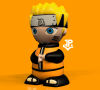 Free STL file Naruto Silhouette 👤・3D print object to download・Cults