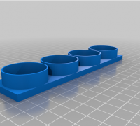 Remixed Smaller and Tall Mini Hanging Storage Container by MEPrinter, Download free STL model
