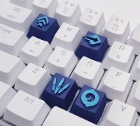 3D file Keycaps Valorant Raze 🍒・3D printable model to download・Cults