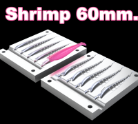 shrimp lure mold 3D Models to Print - yeggi