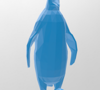 STL file penguin (Club penguin) 🐧・3D printer model to download・Cults