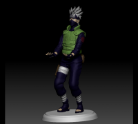 STL file KAKASHI HATAKE - COOKIE CUTTER - NARUTO SHIPPUDEN 🍪・Template to  download and 3D print・Cults