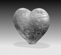 STL file Love Text Flip Heart ❤️‍🔥・3D printing design to download・Cults