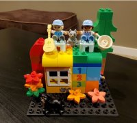 Customizing the Color: Lego or Duplo Building Plates - DIY Danielle®