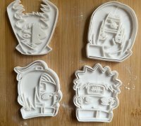 Akatsuki - Naruto - Cookie Cutter - Fondant - Polymer Clay