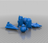 STL file Star Wars Christmas ornament ⭐・3D printing idea to download・Cults