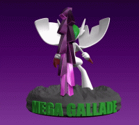 Free STL file Ralts / Kirlia / Gardevoir / Gallade / Mega Gardevoir / Mega  Gallade (35mm True Scale Pokemon) 🐉・3D print object to download・Cults