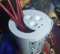 Free STL file Minature Painting Water Cup 🖼️・3D printable