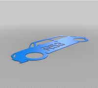 Free STL file Pendentif porte clé Mini cooper / Mini cooper Key ring  ornement・3D printer design to download・Cults