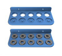 3D Printed Reloading Shell Holder Tray 8-holes 