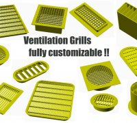 Ventilation Grille - 3D Model by Grishmanovskij Anton