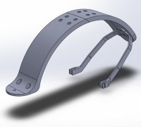 Archivo STL gratis Guardabarros delantero xiaomi M365/1S/Pro2 🛴・Plan  imprimible en 3D para descargar・Cults