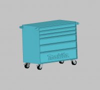 Fasano tool cart 3d.